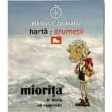 Muntii Ciomatu Harta Drumetii M 1 : 100.000