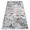 Covor acril VALS 8121 Abstracțiune vintage gri / albastru, 80x300 cm