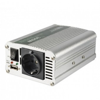 Invertor tensiune, Sal SAI 60USB, 12V DC/220V AC, 600 W, USB foto