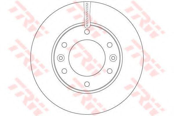 Disc frana HYUNDAI H-1 Starex (H300) caroserie (TQ) (2008 - 2016) TRW DF6446