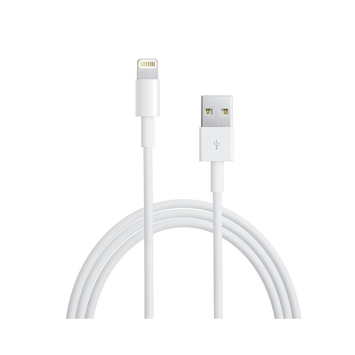 Cablu de date USB la Lightning Apple iPhone XR, 2m, alb MD819ZM