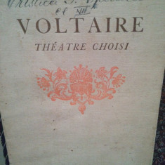 Voltaire - Theatre choisi (1926)