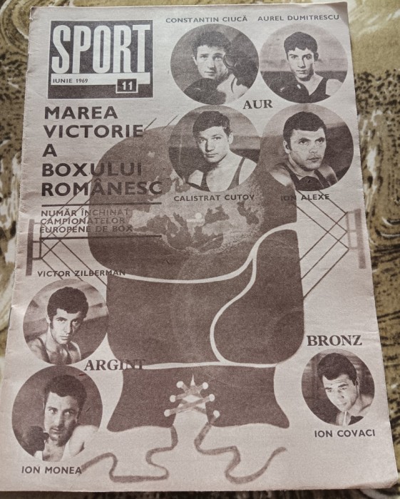 myh 110 - Revista SPORT - nr 11/iunie 1969 - ASA Tirgu Mures