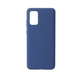 Husa protectie flippy compatibila cu samsung galaxy s21 ultra liquid silicone case albastru