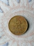 Moneda Rom&acirc;nia 5 Bani 1956. *