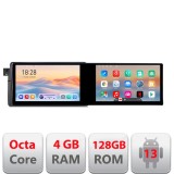 Navigatie BMW Seria 3 E46 Kit-052 Edotec 2 ecrane 8 core 4+128 21.6 inch Incell android Wifi 5Ghz gps internet CarStore Technology