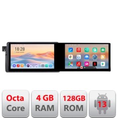 Navigatie BMW Seria 3 E46 Kit-052 Edotec 2 ecrane 8 core 4+128 21.6 inch Incell android Wifi 5Ghz gps internet CarStore Technology