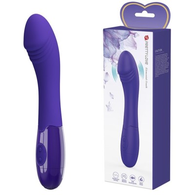Vibrator Punctul G Elemental Youth, 30 Moduri Vibratii, Silicon, USB, Violet, 19.3 cm foto