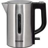 Fierbator de voiaj Severin WK 3647, 1100W, 0.5 L, inox/negru