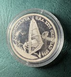 100 Lei 1996 Proof Jocurile Olimpice de la Atlanta Argint
