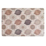 Suport farfurie decorativ cu model marocan, 43.5x28.5cm, tonuri păm&acirc;ntii, CMCLASS