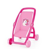 Carucior Dolu pentru papusi Unicorn , dimensiuni 50 x 42,5 x 34,5 cm , Robentoys