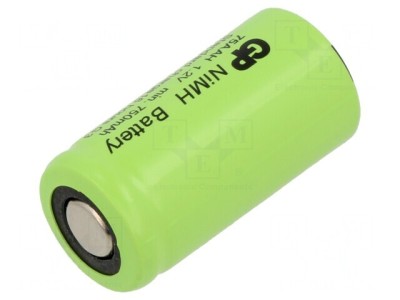Baterie Re&amp;icirc;ncărcabilă Ni-MH 2/3AA 1.2V 750mAh foto