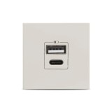 Moda Voice, priza USB A+C 5V 2,4A 2M, Elbi