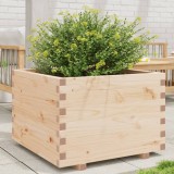 Cumpara ieftin Jardinieră de grădină, 70x70x49,5 cm, lemn masiv de pin