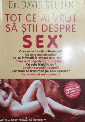 TOT CE AI VRUT SA STII DESPRE SEX foto