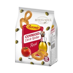 Bax 18 Pungi Covrigei cu Ulei de Masline si Rosii Boromir, 100 g, Covrigei Boromir, Covrigi Boromir, Covrigi cu Rosii, Covrigei cu Rosii, Covrigi cu U foto