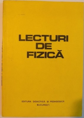 LECTURI DE FIZICA , 1980 foto