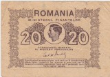 ROMANIA 20 lei 1945 F