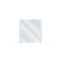 Oglinda baie Elisabeth 80 cm cu rama alba Oglindă pe suport de pal melaminat