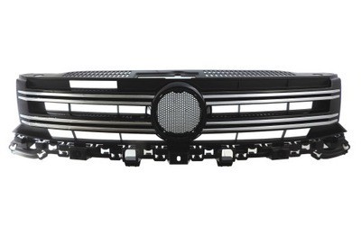 Grila radiator VW Tiguan (5N2), 04.2011-05.2016, crom/negru, 5N0853651H9B9, 95X105 foto