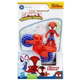 SPIDERMAN SET MOTOCICLETA SI FIGURINA SPIDEY 6CM