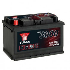Baterie Yuasa 12V 76AH/680A YBX3000 SMF (L+ Standard) 278x175x190 B13 (pornire)