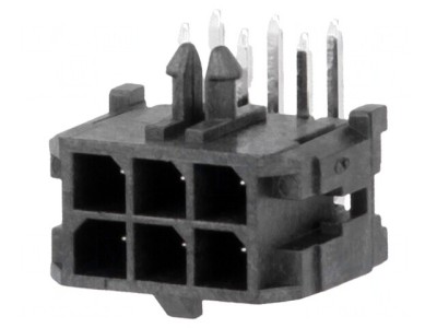 Soclu Cablu-Placă Micro-Fit 3.0 3mm 6 PIN THT 8,5A 600V foto