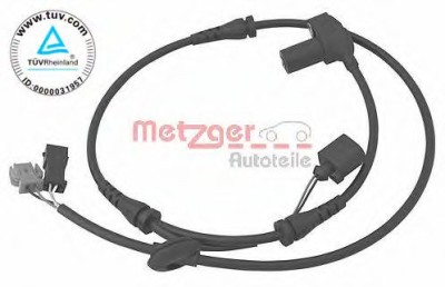 Senzor ABS / turatie roata AUDI A6 Avant (4B5, C5) (1997 - 2005) METZGER 0900084 foto