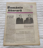 Cumpara ieftin Ziarul ROM&Acirc;NIA LITERARĂ (18 mai 1989) Nr. 20