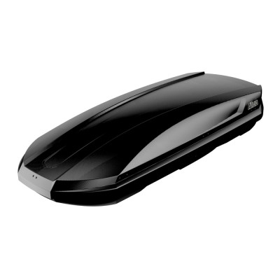Cutie portbagaj Aleo EcoSpace XL Hexagon, Black Matte foto