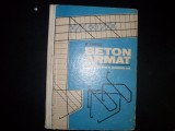 Beton Armat - M. Vulpescu , 20703, Didactica Si Pedagogica
