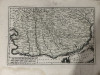 Harta veche color Tara Romaneasca 1789 Von Reilly