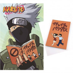 Carte carnetel naruto agenda kakashi sharignan