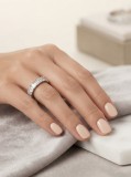 Cumpara ieftin Inel Eternity din Argint 925 cu Zirconiu Emerald Cut (5.25g) , Stralucire Fara SfarE it