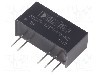 Convertor de tensiune, DC-DC, intrare 10,8...13,2V DC, iesire 12V DC, putere 2W, AIMTEC - AM2DS-1212DH30-NZ