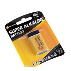 Baterie alcalina GoGEN SUPER 9V, blister 1buc