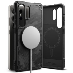 Husa Samsung Galaxy S25 Ultra Ringke Rugged Gear MagSafe, camuflaj foto
