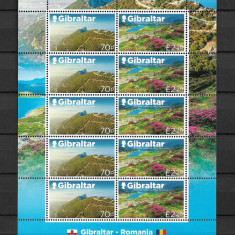 ROMANIA 2019 - EMISIUNE COMUNA GIBRALTAR-ROMANIA, MINICOALA, MNH - LP 2260b