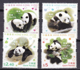 Hong Kong 2008 fauna panda MI 1493-1496 MNH ww74, Nestampilat