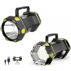 Lanterna LED 2 Capete cu Acumulator la USB, Semnalizare Urgente HC262 foto