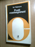 M. Nitescu - Poeti contemporani - Sinteze critice (Cartea Romaneasca, 1978)