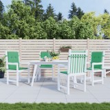 Set 4 Perne Scaun Gossi Verde 100x50x3cm, Spatar Mic, Oxford Poliester, Exterior