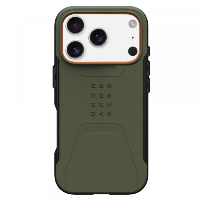 Husa MagSafe pentru Apple iPhone 17 Pro, Urban Armor Gear, Civilian, Verde foto