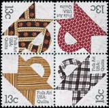 SUA 1978 - Folk art, paturi, serie neuzata