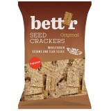Crackers integrali Bio Bettr 150g Fara Conservanti Gustare Sanatoasa