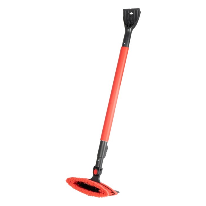 Perie telescopica pentru zapada, 98-134cm, cu racleta si lama de cauciuc; AMIO AutoDrive ProParts