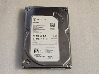 Hard disk desktop Seagate BarraCuda 3.5 500GB 7200RPM 16MB SATA3 (ST500DM002) foto