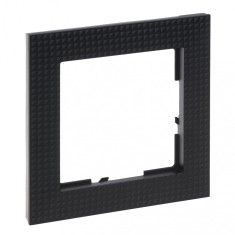 Rama ornament 1 post Legrand Suno negru calibrat 721571