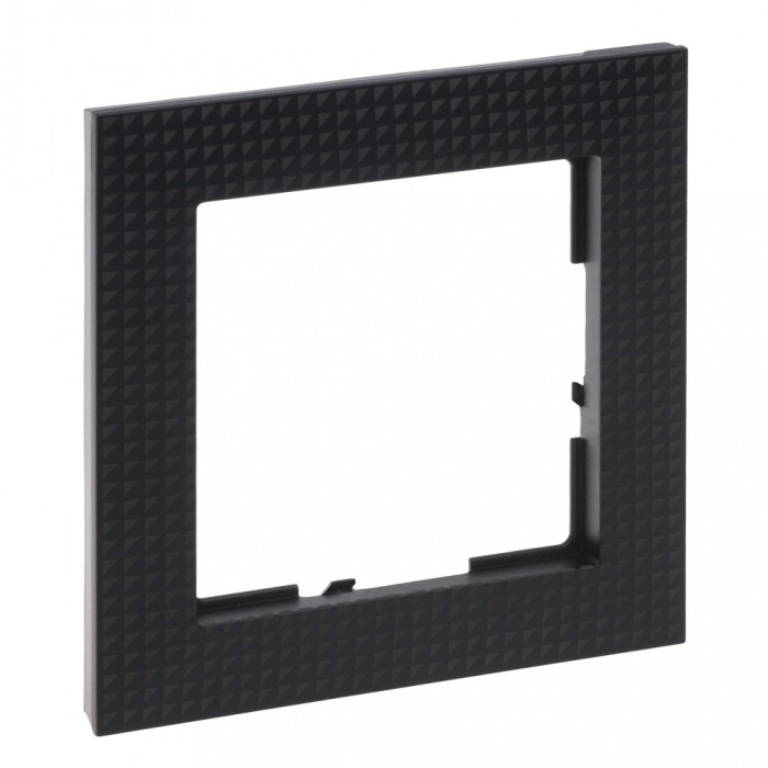 Rama ornament 1 post Legrand Suno negru calibrat 721571